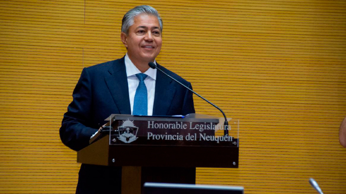 Rolando Figueroa realizará en la apertura del 53° período de sesiones ordinarias de la Legislatura neuquina