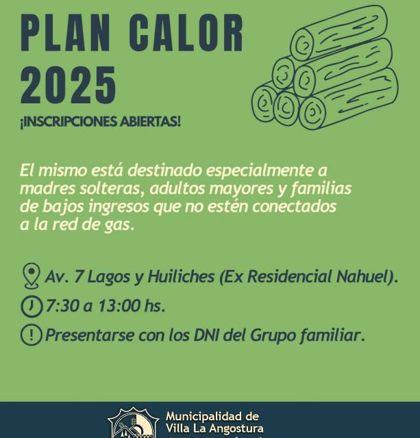 La Secretaría de Atención al Vecino informa sobre la inscripción al Plan Calor 2025